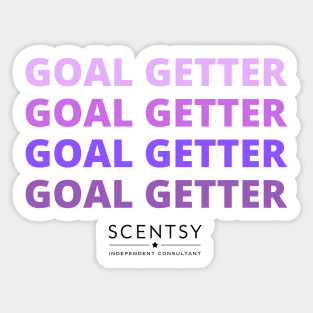 scentsy independence consultant gift goal getter Sticker